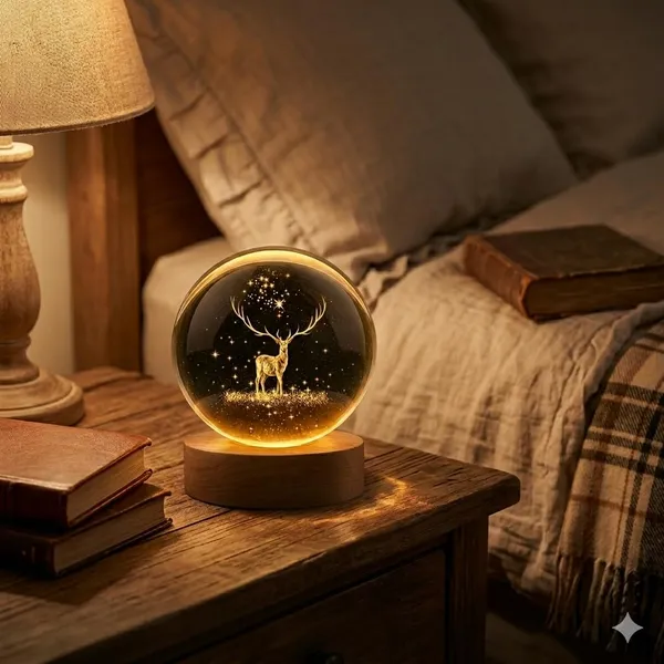 Deer_Crystal_Ball_Night_Lamp_With_Wooden_Base