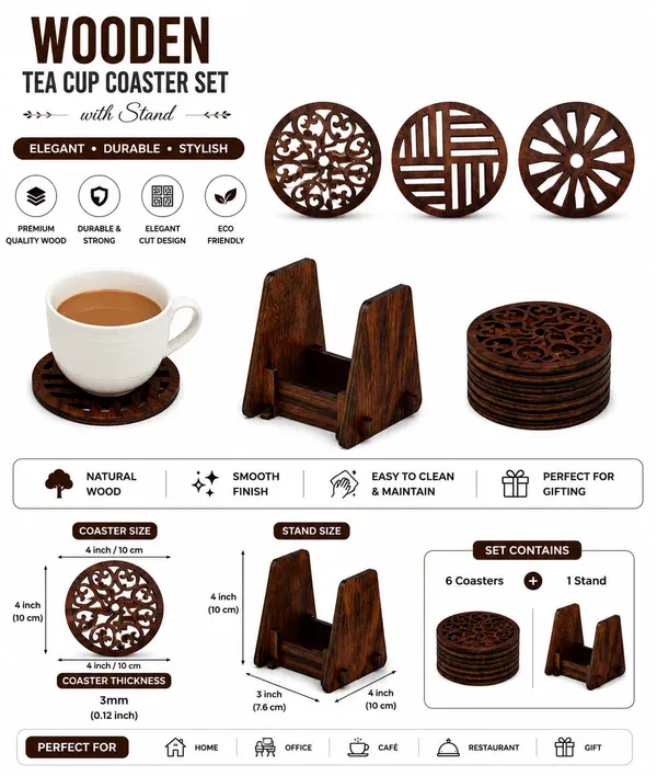 Mustard_Brown_Wood_Coaster_Set_For_Home_Decor_And_Kitchen