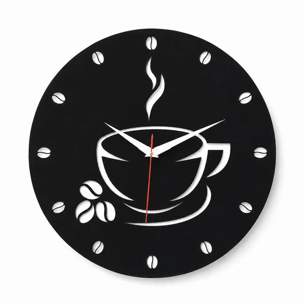 Dark_Grey_Wood_Wall_Clock_For_Home_Decor_And_Kitchen