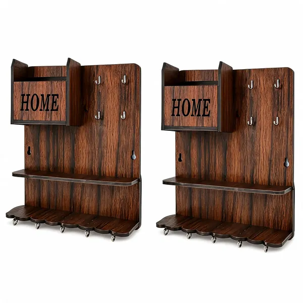 Mustard_Brown_Wood_Key_Holder_And_Mail_Organizer_For_Home_Decor_And_Kitchen