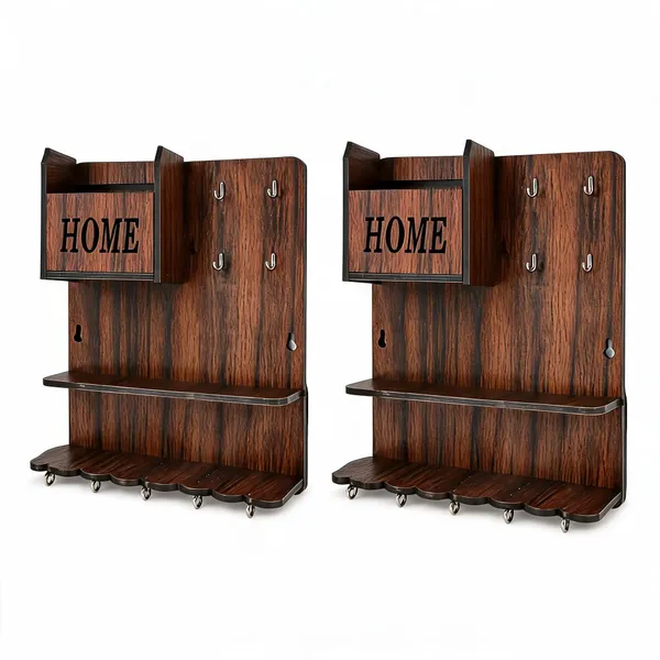 Mustard_Brown_Wood_Key_Holder_And_Mail_Organizer_For_Home_Decor_And_Kitchen