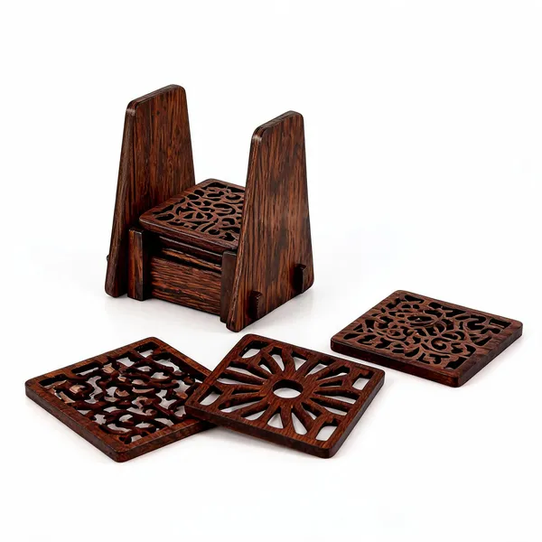 Mustard_Brown_Wood_Coaster_Set_For_Home_Decor_And_Kitchen