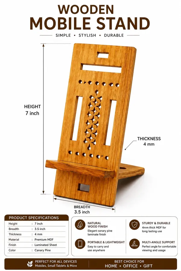 Mustard_Brown_Wood_Mobile_Stand_For_Home_Decor_And_Kitchen
