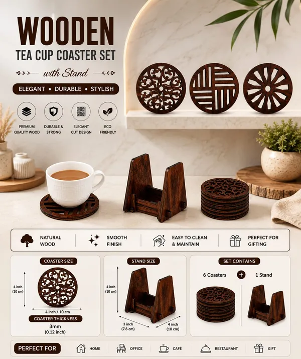 Mustard_Brown_Wood_Coaster_Set_For_Home_Decor_And_Kitchen
