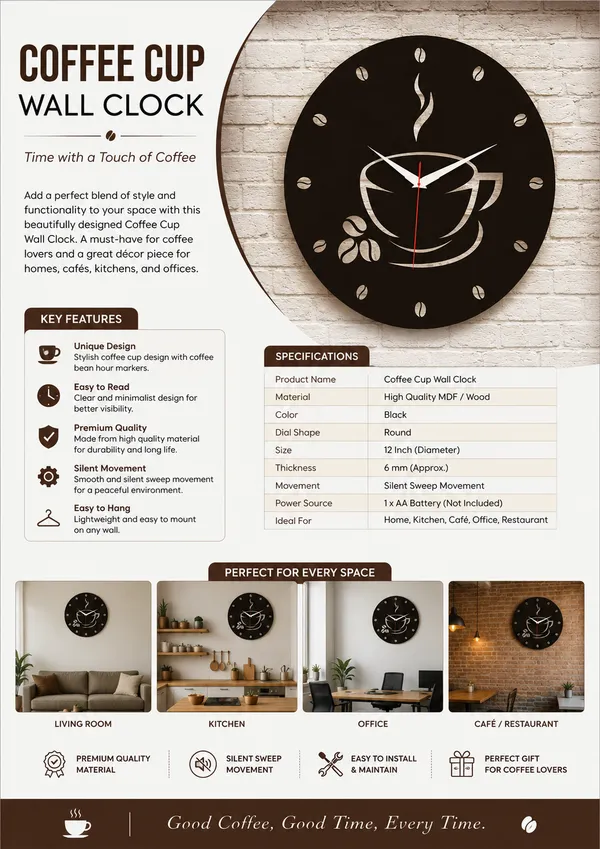 Dark_Grey_Wood_Wall_Clock_For_Home_Decor_And_Kitchen