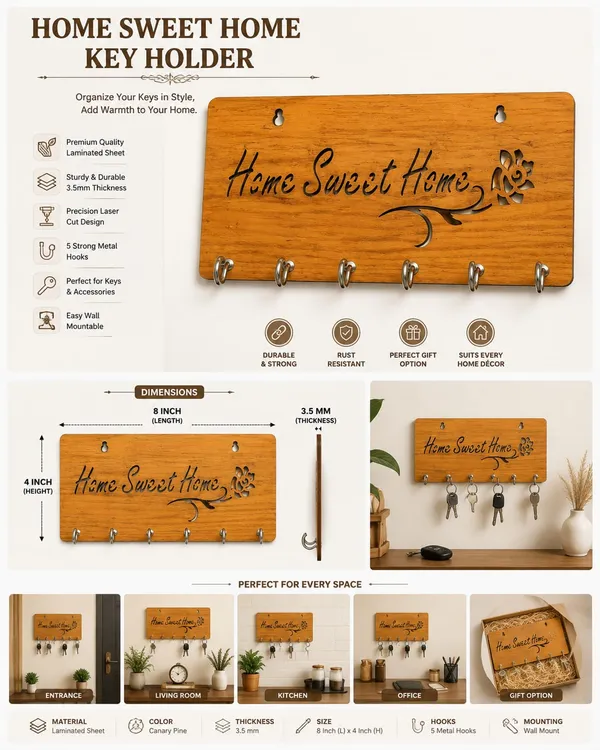 Mustard_Brown_Wood_Key_Holder_For_Home_Decor_And_Kitchen