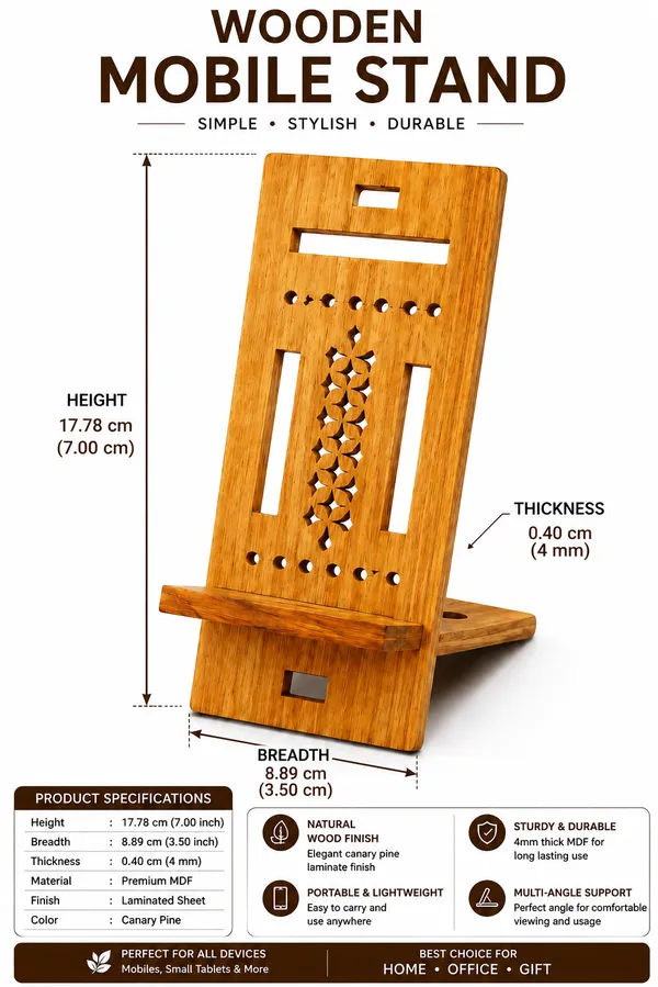 Mustard_Brown_Wood_Mobile_Stand_For_Home_Decor_And_Kitchen