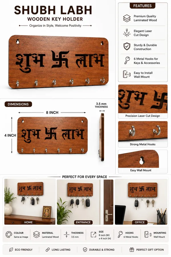 Mustard_Brown_Wood_Key_Holder_For_Home_Decor_And_Kitchen