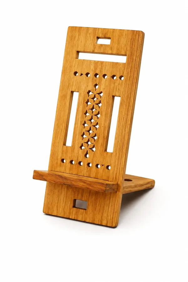 Mustard_Brown_Wood_Mobile_Stand_For_Home_Decor_And_Kitchen