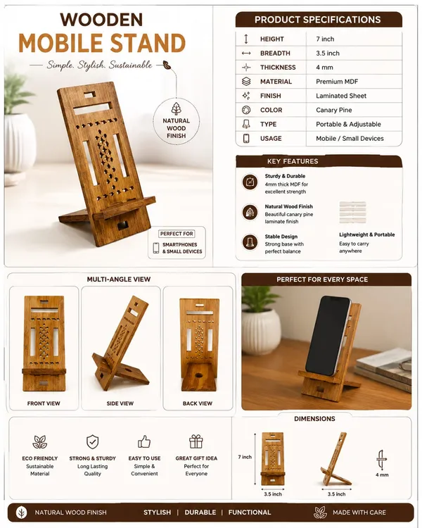 Mustard_Brown_Wood_Mobile_Stand_For_Home_Decor_And_Kitchen
