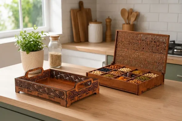 Mustard_Brown_Wood_Serving_Tray_And_Golden_Wooden_Box_And_Kitchen_Items_For_Home_Decor_And_Kitchen_Pack_Of_2
