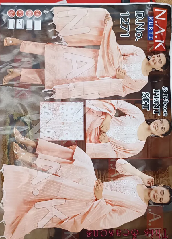 Peach_Embroidered_Kurta_Pant_Set_for_Women