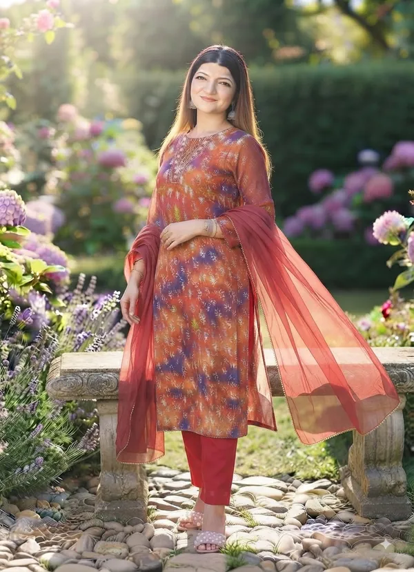 Women’s_Printed_&_Embroidered_Cotton-Blend_Ethnic_Kurta,_Pant,_and_Dupatta_Set_|_Designer_Party_Wear_Jhumki_Style_Kurta_Set