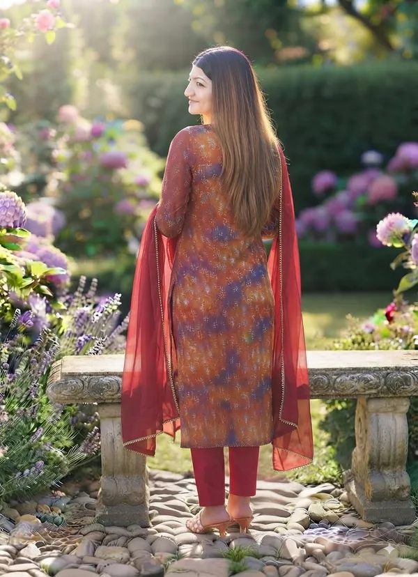 Women’s_Printed_&_Embroidered_Cotton-Blend_Ethnic_Kurta,_Pant,_and_Dupatta_Set_|_Designer_Party_Wear_Jhumki_Style_Kurta_Set