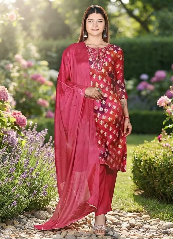 Women’s_Printed_&_Embroidered_Cotton-Blend_Ethnic_Kurta,_Pant,_and_Dupatta_Set_|_Designer_Party_Wear_Jhumki_Style_Kurta_Set