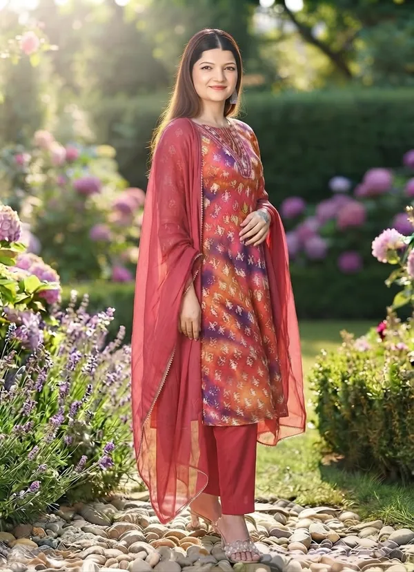 Women’s_Printed_&_Embroidered_Cotton-Blend_Ethnic_Kurta,_Pant,_and_Dupatta_Set_|_Designer_Party_Wear_Jhumki_Style_Kurta_Set