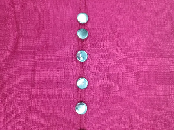 Magenta_Button_Detail_Straight_Tunic_Top_for_Women