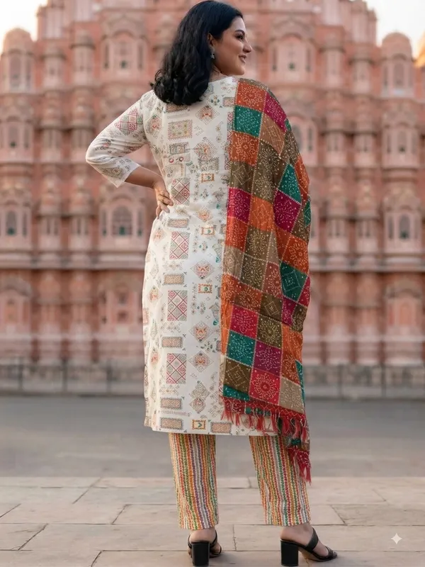 Cream_&_Multicolor_Embroidered_Soft_Cotton_Ethnic_Kurta_Set_for_Women