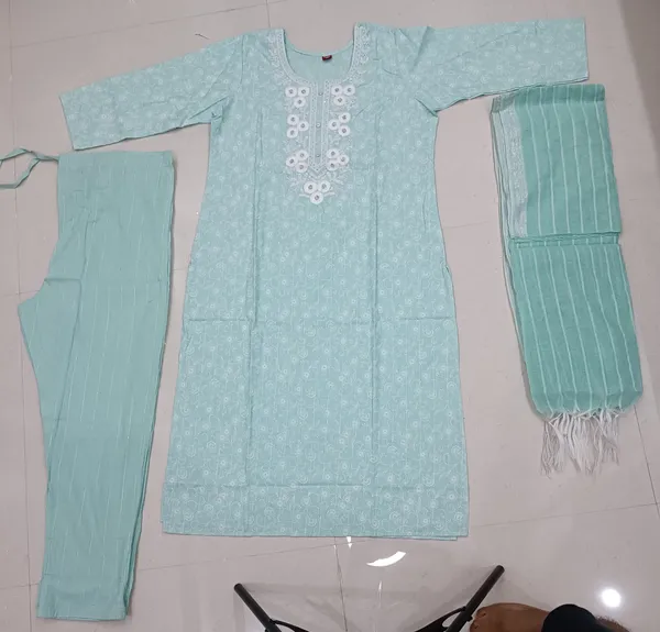 Mint_Embroidered_Straight_Kurta_Set_for_Women