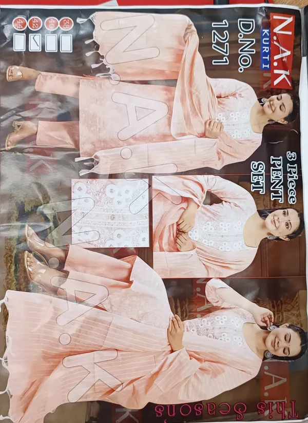 Peach_Embroidered_Kurta_Pant_Set_for_Women