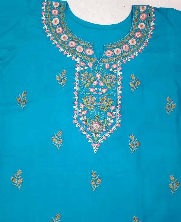 Teal_Embroidered_Straight_Kurta_Set_for_Women