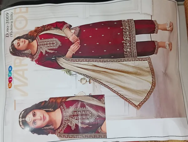 Maroon_Embroidered_Straight_Kurta_Set_for_Women