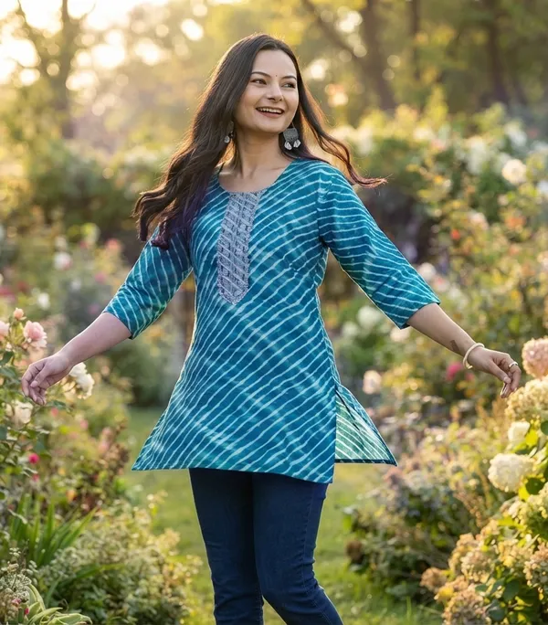 Premium_Soft_Rayon_Straight_Kurti_for_Women_–_Comfortable_Blue_Daily_Wear_Ethnic_Tunic