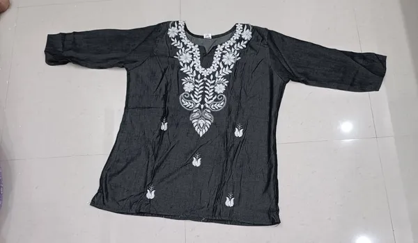 Black_Embroidered_Straight_Kurti_for_Women