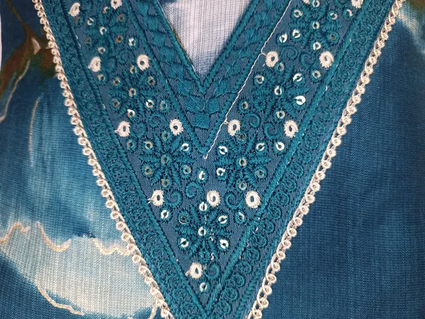 Blue_Printed_Embellished_Suit_Set_for_Women