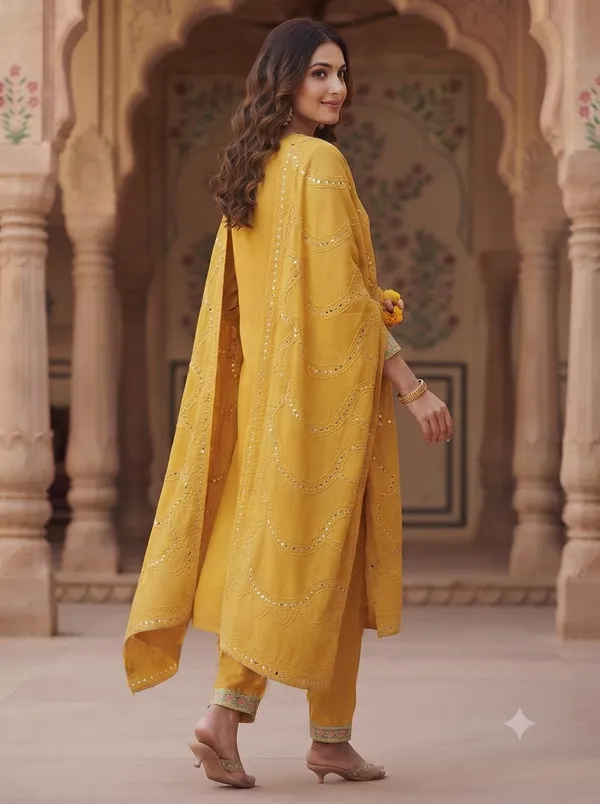 Mustard_Embroidered_Straight_Kurta_Set_for_Women