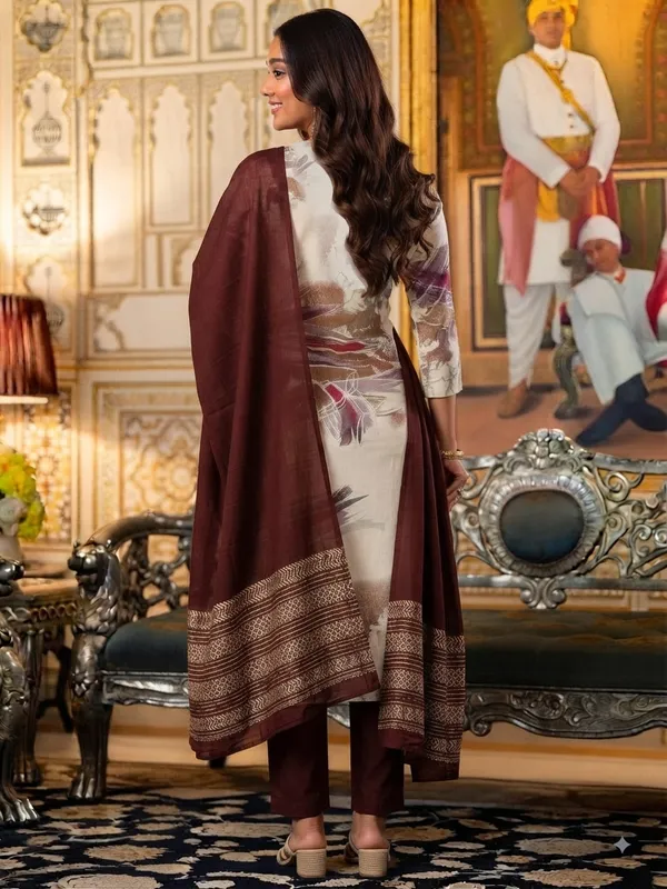 Designer_Mirror-Work_Off_White_Pure_Cotton_Straight_Kurta_Set_with_Maroon_Dupatta_|_Premium_Daily_&_Office_Wear_Ethnic_Suit_for_Women