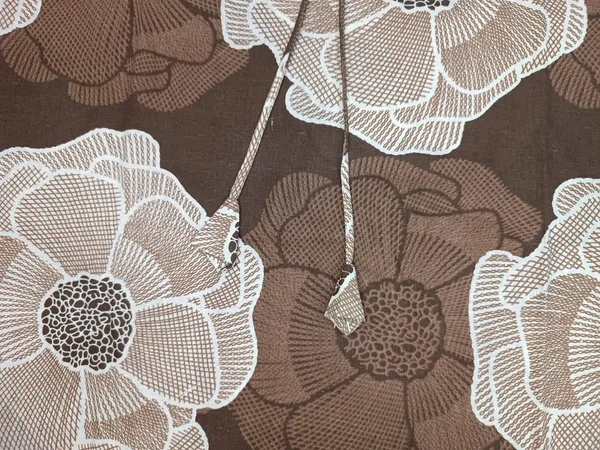 Brown_Floral_Print_Long_Sleeve_Top_for_Women