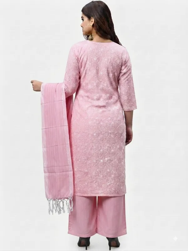 Women's_Embroidered_Pink_Cotton_Stitched_Office_Kurta_Pajama_and_Dupatta_Set