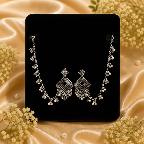 Silver_Tone_Geometric_Necklace_Set_for_Women