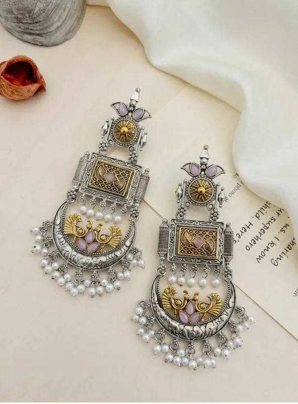 Silver_Oxidized_Chandbali_Earrings_for_Women