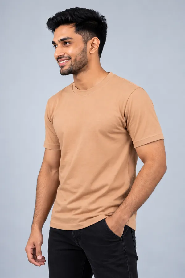 Regular_Fit_Beige_Cotten_T-Shirt