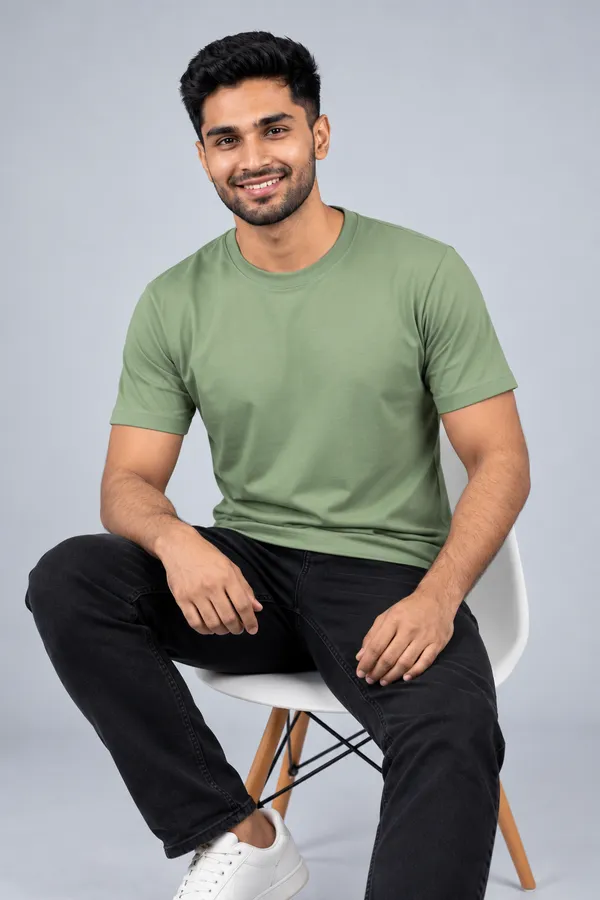 Regular_Fit_Mint_Green_Cotten_T-Shirt