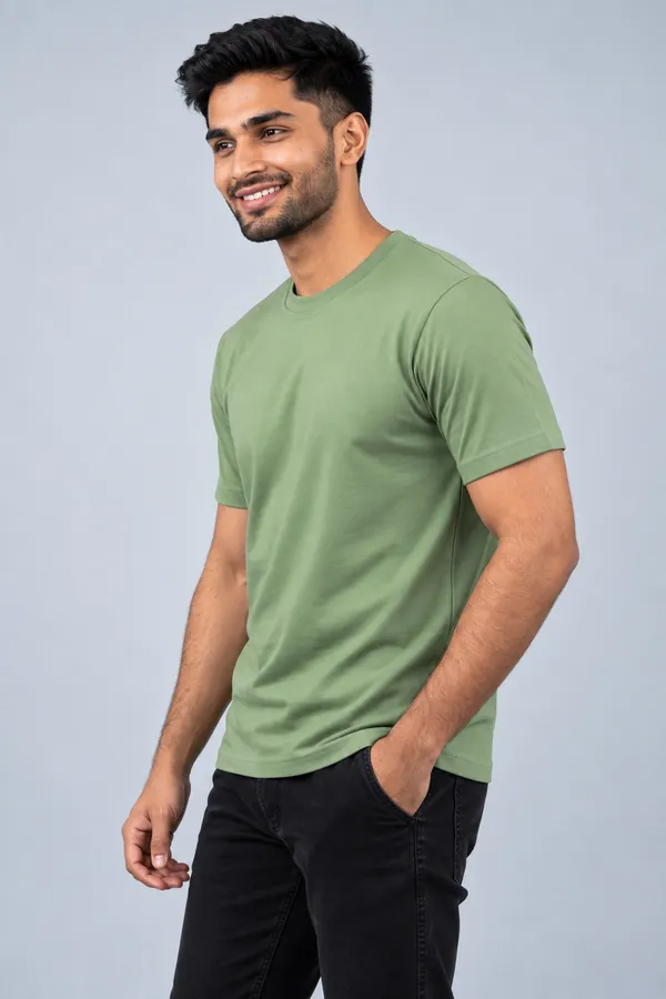 Regular_Fit_Mint_Green_Cotten_T-Shirt