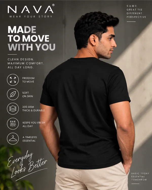Regular_Fit_Black_Cotton_T-_shirt_For_Men