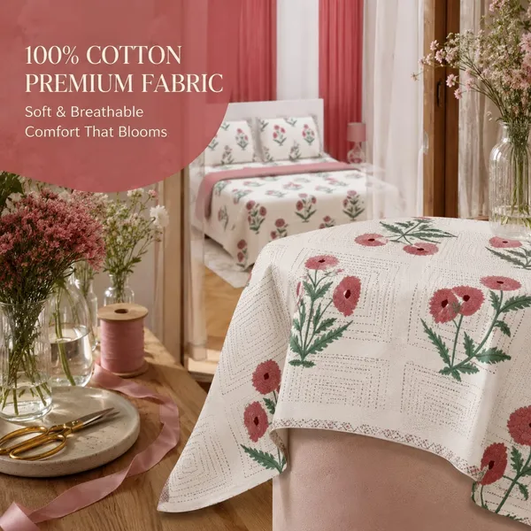 Gulabi_Blossom_Cotton_Bedsheet_100%_Cotton_King-Size_with_2_Pillow_Covers