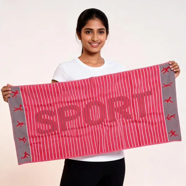 Red_Lining_Cotton_Sport_Towel