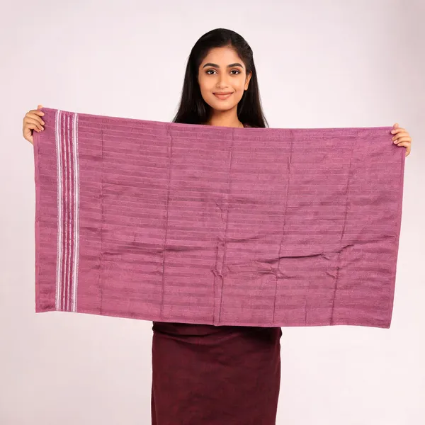 Cotton_Striped_Mauve_Full_Size_Towel