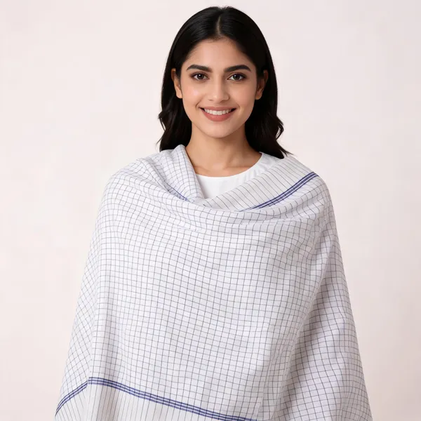 White_Cotton_Border_Shawl_For_Women