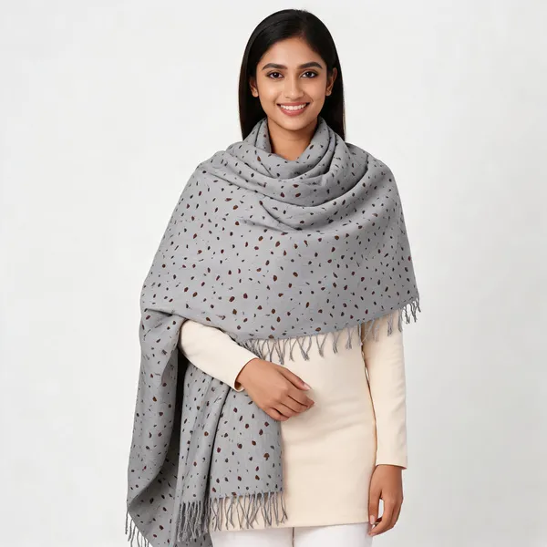 Grey_Cotton_Geometric_Print_Shawl_For_Women