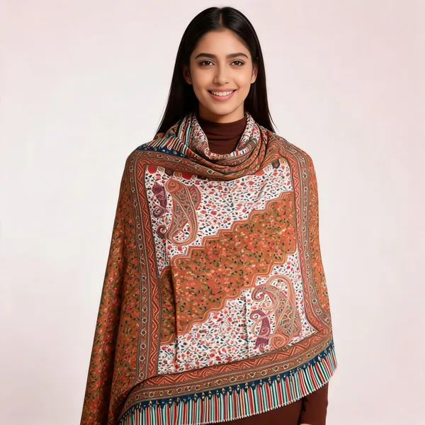 Rust_Cotton_Printed_Shawl_For_Women