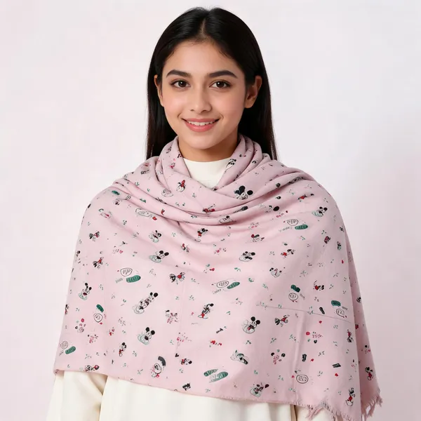 Light_Pink_Cotton_Printed_Shawl_For_Women