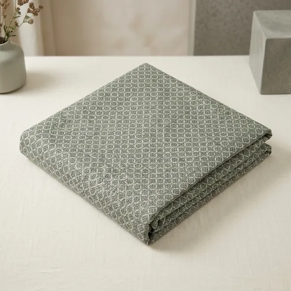 Cotton_Geometric_Circular_Print_Grey_Single_Bed_Dohar