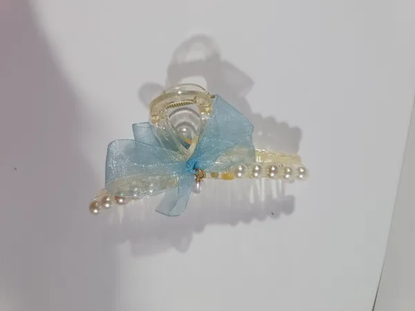 Blue_Bow_Pearl_Embellished_Hair_Claw_Clip