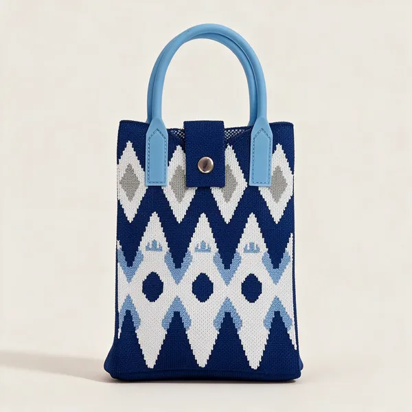 Blue_White_Woven_Fabric_Geometric_Tote_Bag_For_Women_-_Pack_Of_1