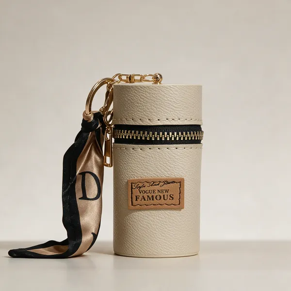 Beige_Pu_Leather_Cylindrical_Zipper_Sling_Bag_For_Women_-_Pack_Of_1